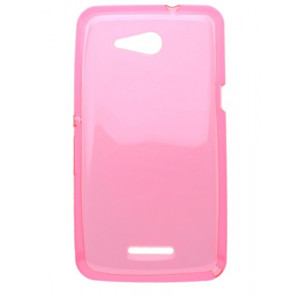 Gumené púzdro Sony Xperia E4g ružové